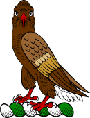 Family crest from Scotland for Craw (East Reston)