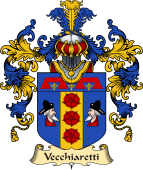 Italian Family Coat of Arms (v.25a) Vecchiaretti