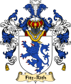 Irish Family Coat of Arms (v.25a) Fitz-Rith