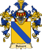 French Family Coat of Arms (v.25) Boivert