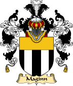 Irish Family Coat of Arms (v.25a) Maginn