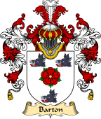 Irish Family Coat of Arms (v.25a) Barton
