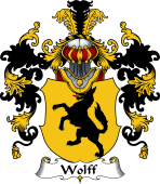 German Wappen Coat of Arms (v.25) Wolff
