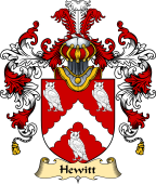 English Family Coat of Arms (v.25) Hewitt
