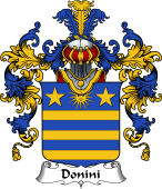 Italian Family Coat of Arms (v.25b) Donini