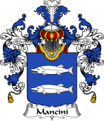 Italian Family Coat of Arms (v.25b) Mancini
