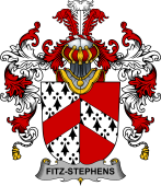Irish Family Coat of Arms (v.25b) Fitz-Stephens