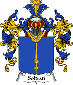 Italian Family Coat of Arms (v.25b) Soldati