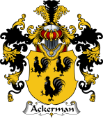 German Wappen Coat of Arms (v.25) Ackerman