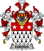 Irish Family Coat of Arms (v.25b) Esmonde