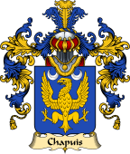 French Family Coat of Arms (v.25) Chapuis