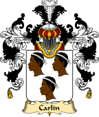 French Family Coat of Arms (v.25) Carlin