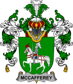 Irish Family Coat of Arms (v.25b) McCafferey or McCaffrey