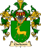 English Family Coat of Arms (v.25) Clarkeson