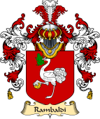 Italian Family Coat of Arms (v.25a) Rambaldi