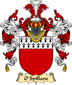 Irish Family Coat of Arms (v.25a) O