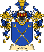 Italian Family Coat of Arms (v.25a) Mazza