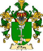 Irish Family Coat of Arms (v.25a) O