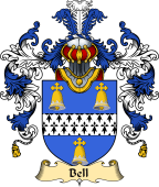 Irish Family Coat of Arms (v.25a) Bell