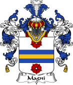 Italian Family Coat of Arms (v.25b) Magni