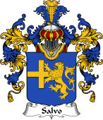 Italian Family Coat of Arms (v.25b) Salvo