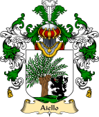 Italian Family Coat of Arms (v.25a) Aiello