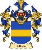 Italian Family Coat of Arms (v.25a) Tellesio