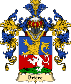 French Family Coat of Arms (v.25) Brière