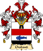 French Family Coat of Arms (v.25) Chabaud