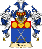 French Family Coat of Arms (v.25) Neveu