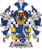 Irish Family Coat of Arms (v.25b) Bagnall