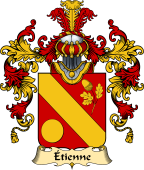 French Family Coat of Arms (v.25) Étienne