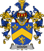 Irish Family Coat of Arms (v.25b) Gough