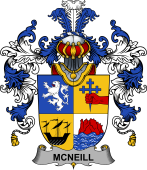 Irish Family Coat of Arms (v.25b) Neill or McNeill