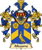 French Family Coat of Arms (v.25) Alleaume