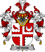 Irish Family Coat of Arms (v.25b) Heydon