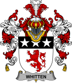 Irish Family Coat of Arms (v.25b) Whitten