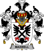 Irish Family Coat of Arms (v.25b) Maxwell
