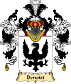 French Family Coat of Arms (v.25) Benoist