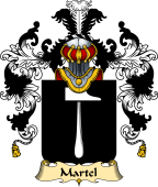 French Family Coat of Arms (v.25) Martel