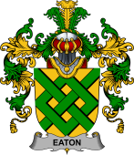 Irish Family Coat of Arms (v.25b) Eaton