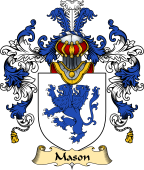 Irish Family Coat of Arms (v.25a) Mason