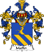 Italian Family Coat of Arms (v.25b) Maffei