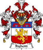 Italian Family Coat of Arms (v.25b) Righetti