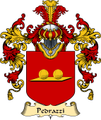 Italian Family Coat of Arms (v.25a) Pedrazzi