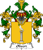 Italian Family Coat of Arms (v.25b) Oliveri
