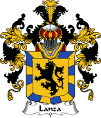 Italian Family Coat of Arms (v.25b) Lanza
