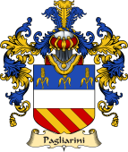 Italian Family Coat of Arms (v.25a) Pagliarini