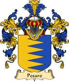 Italian Family Coat of Arms (v.25a) Pesaro