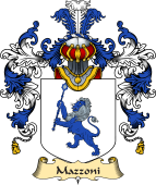 Italian Family Coat of Arms (v.25a) Mazzoni